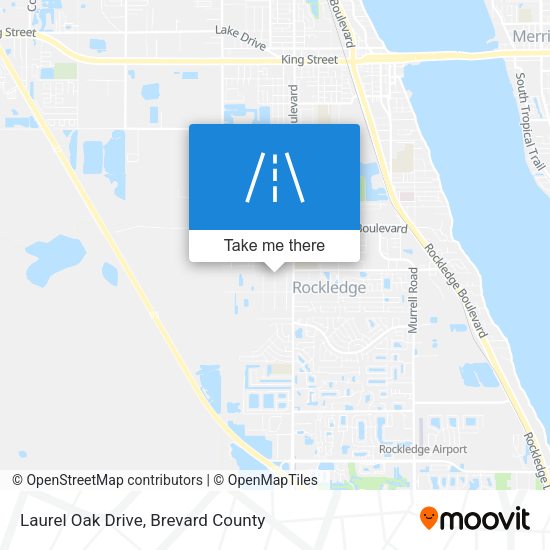 Mapa de Laurel Oak Drive