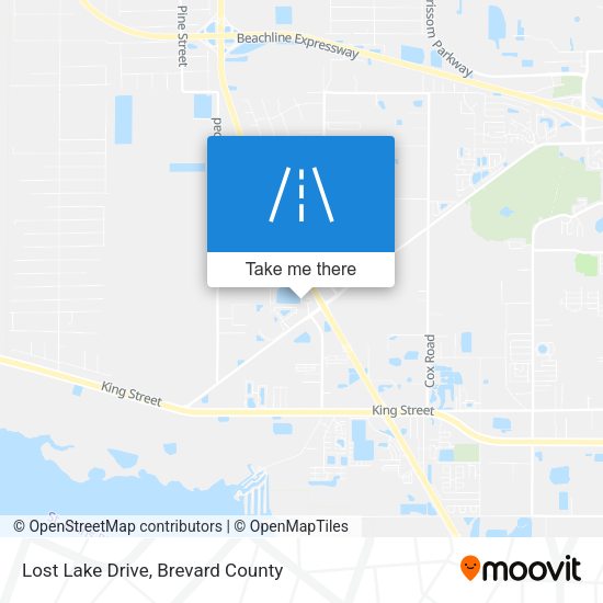 Lost Lake Drive map