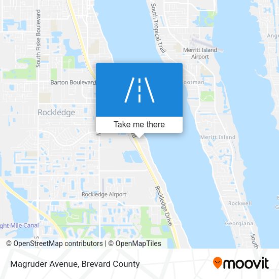 Mapa de Magruder Avenue