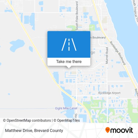 Matthew Drive map