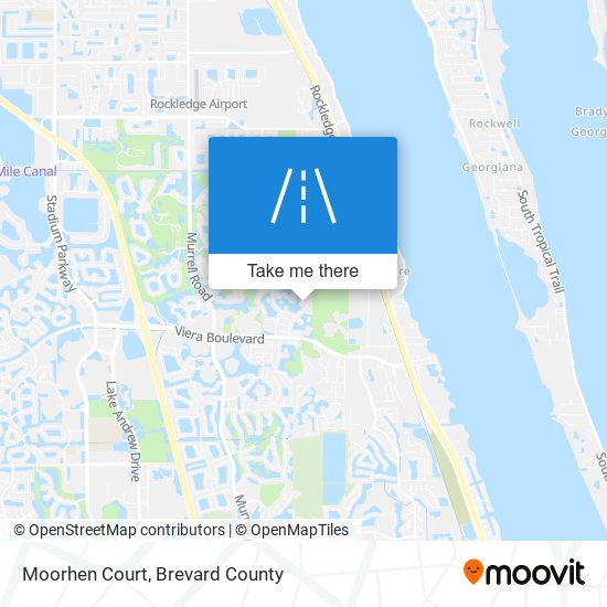 Moorhen Court map