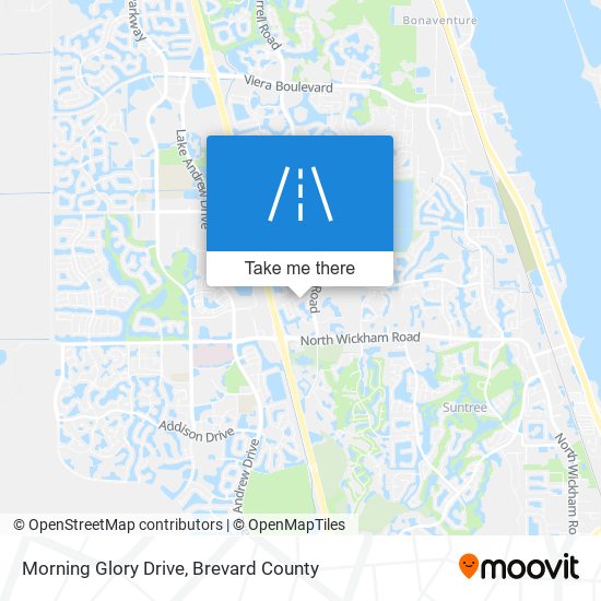 Morning Glory Drive map