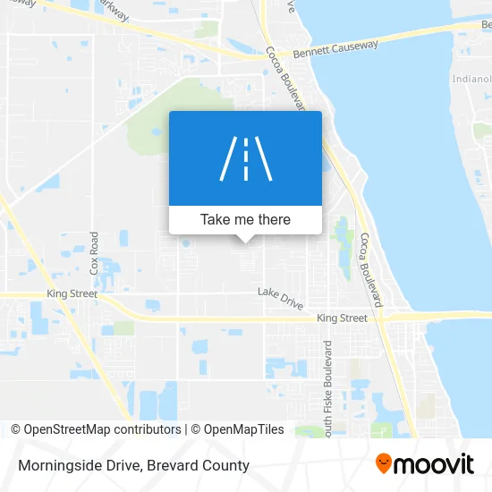 Morningside Drive map