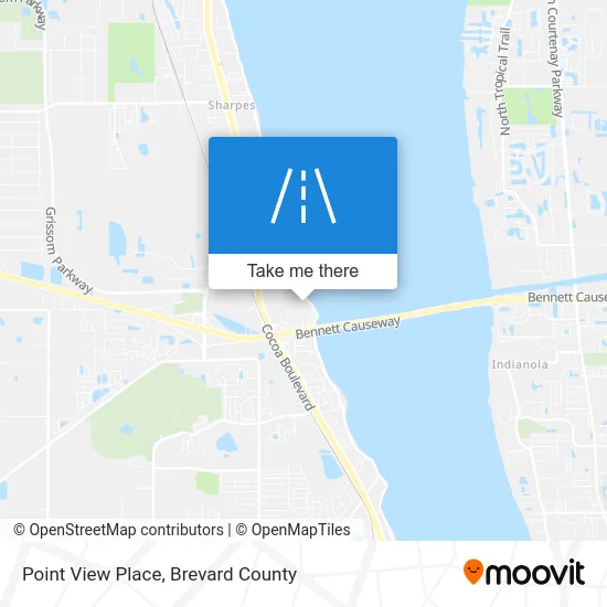 Point View Place map