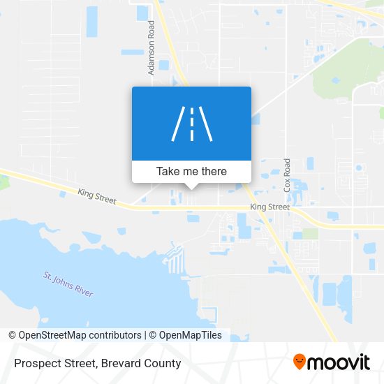 Prospect Street map