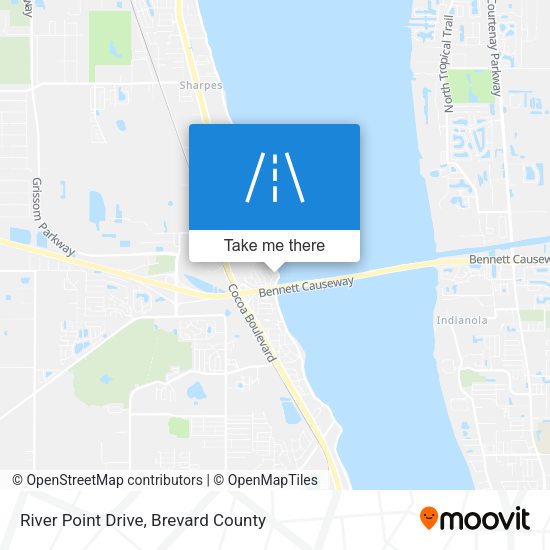 River Point Drive map