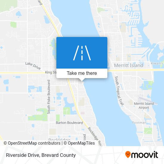 Mapa de Riverside Drive