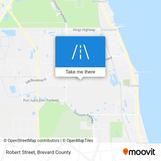 Robert Street map