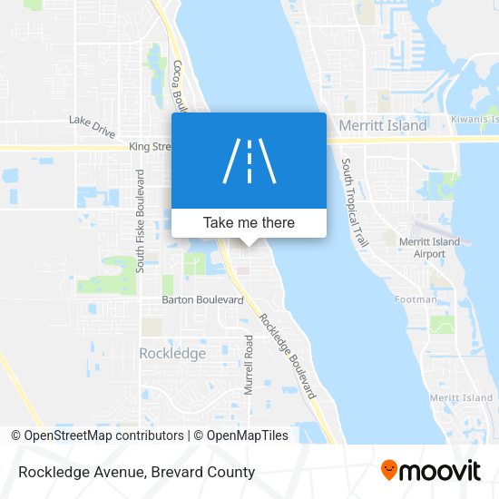 Rockledge Avenue map