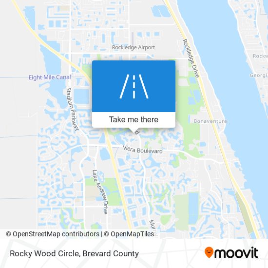 Mapa de Rocky Wood Circle