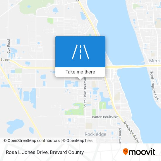 Mapa de Rosa L Jones Drive