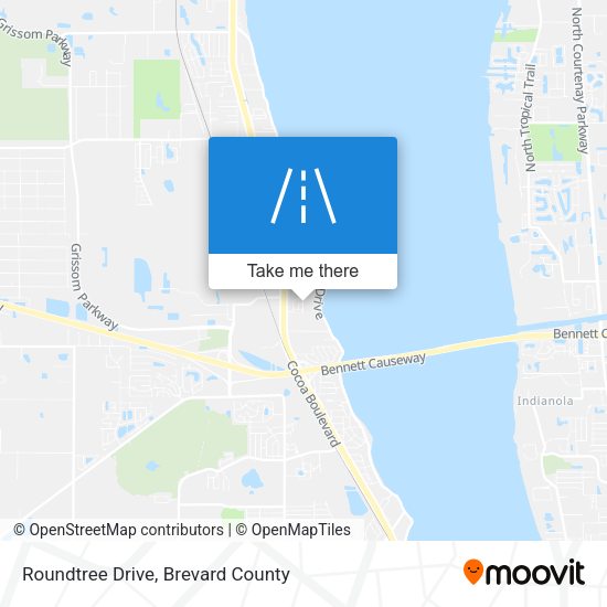 Roundtree Drive map