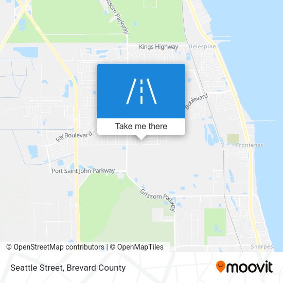 Seattle Street map