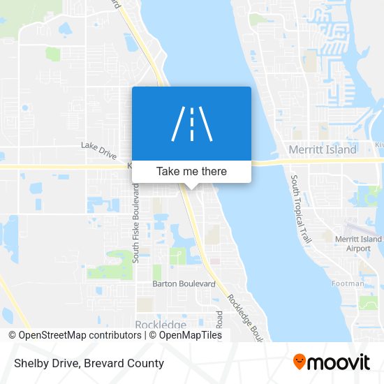 Shelby Drive map