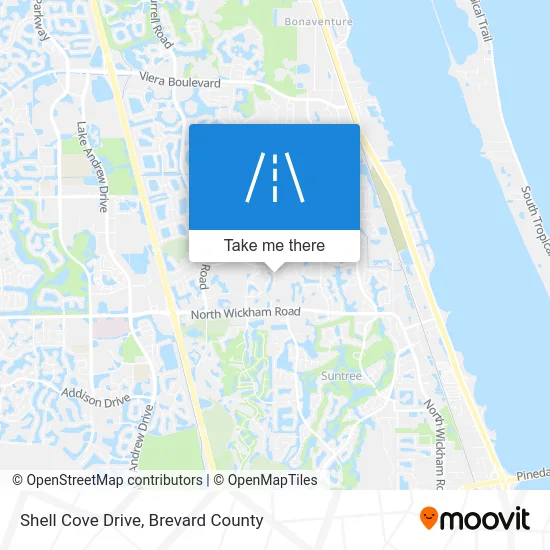 Shell Cove Drive map