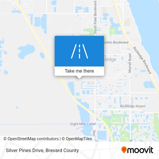 Silver Pines Drive map