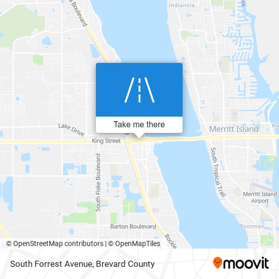 Mapa de South Forrest Avenue