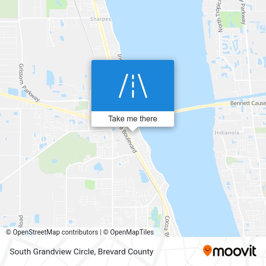 South Grandview Circle map