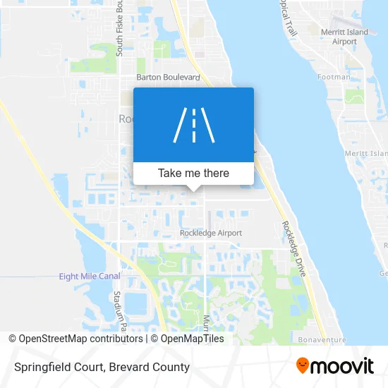 Springfield Court map