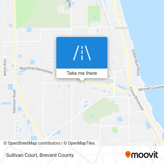 Sullivan Court map