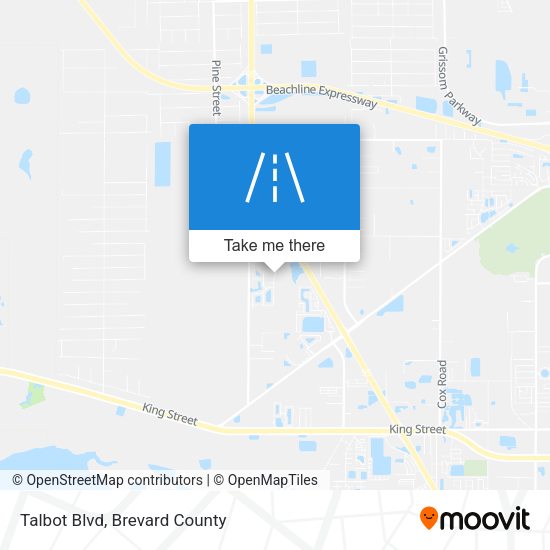 Talbot Blvd map