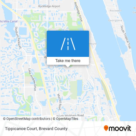 Tippicanoe Court map