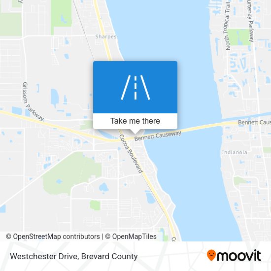 Westchester Drive map