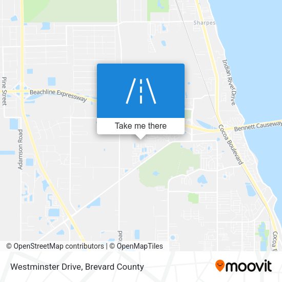 Westminster Drive map
