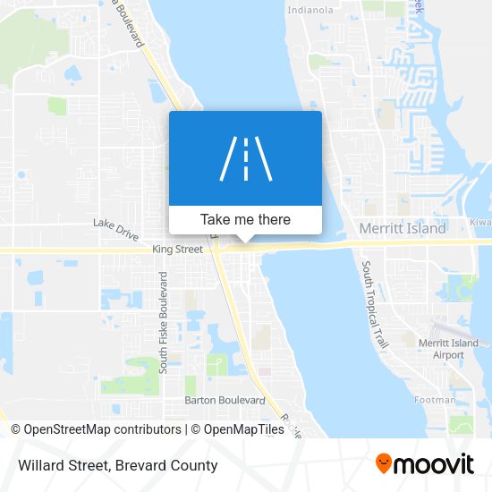 Mapa de Willard Street