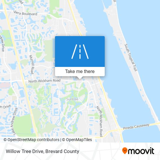 Willow Tree Drive map