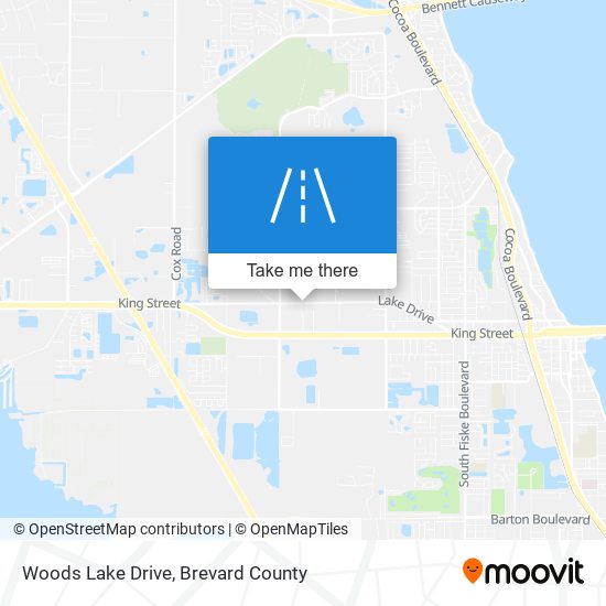 Mapa de Woods Lake Drive