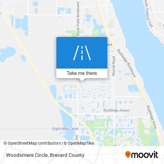 Mapa de Woodsmere Circle