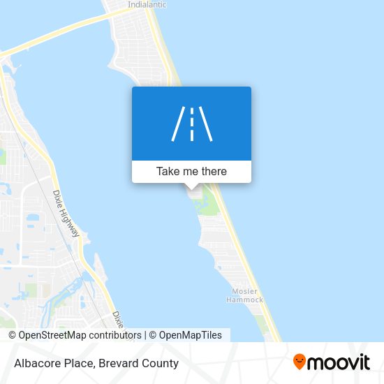 Albacore Place map