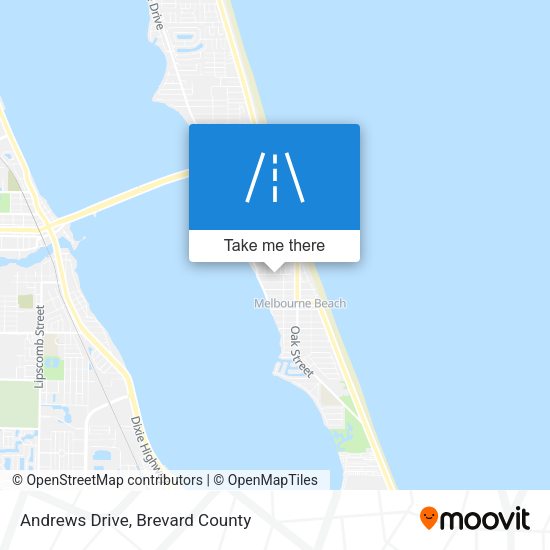 Mapa de Andrews Drive