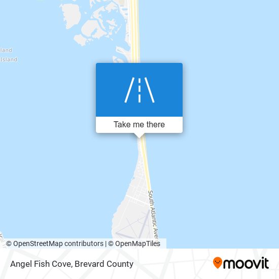 Mapa de Angel Fish Cove