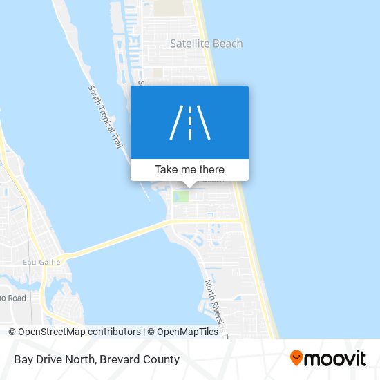 Mapa de Bay Drive North