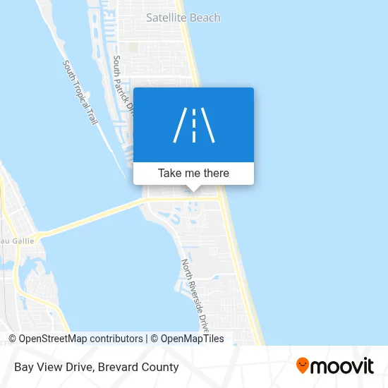 Bay View Drive map