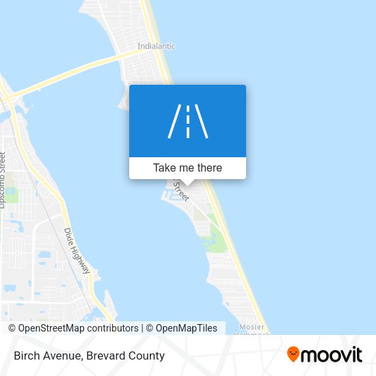 Birch Avenue map
