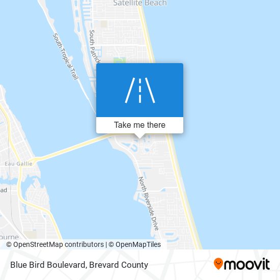 Mapa de Blue Bird Boulevard