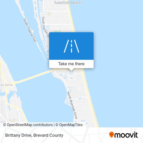 Brittany Drive map