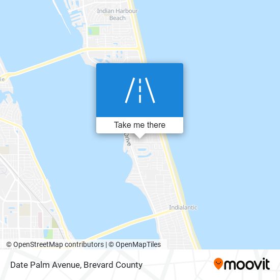 Mapa de Date Palm Avenue