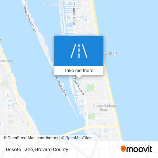 Desoto Lane map