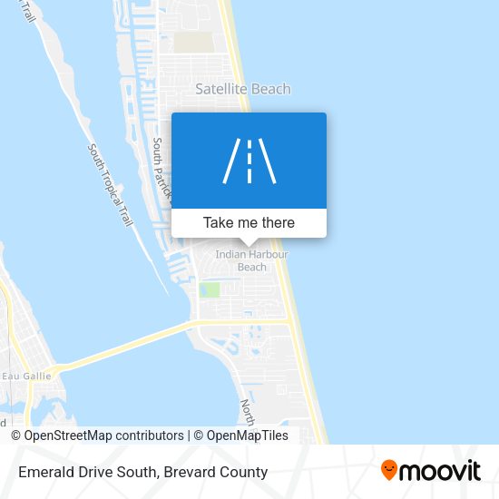 Mapa de Emerald Drive South