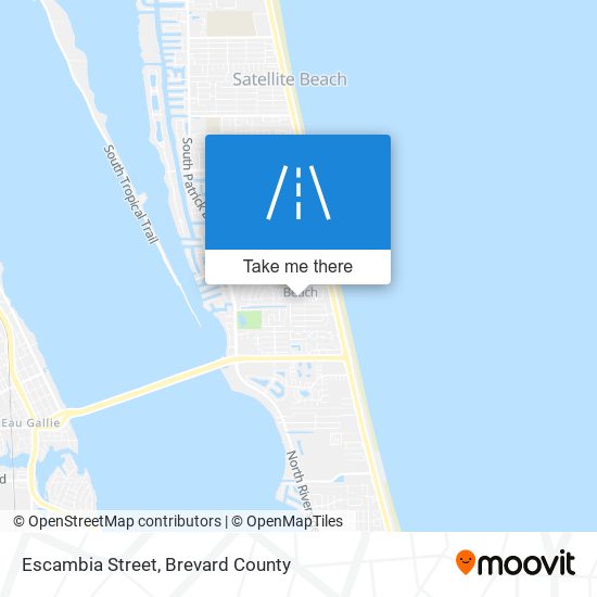 Escambia Street map