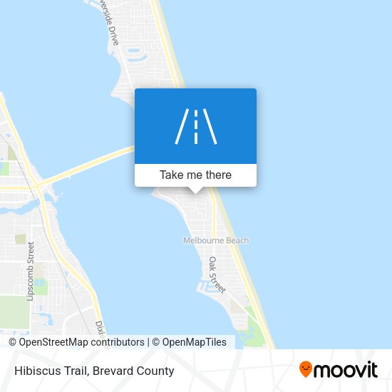 Hibiscus Trail map