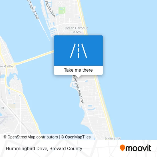 Hummingbird Drive map