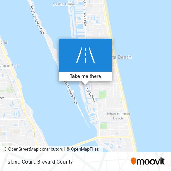 Island Court map