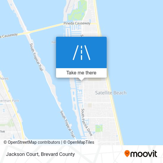 Jackson Court map