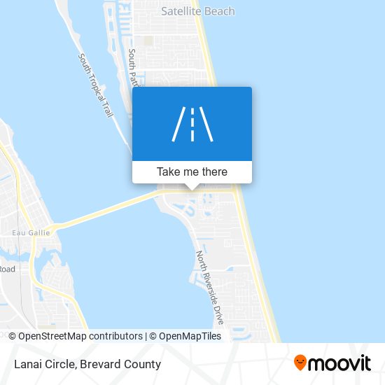 Lanai Circle map