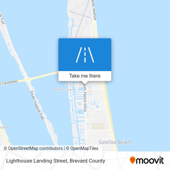 Mapa de Lighthouse Landing Street